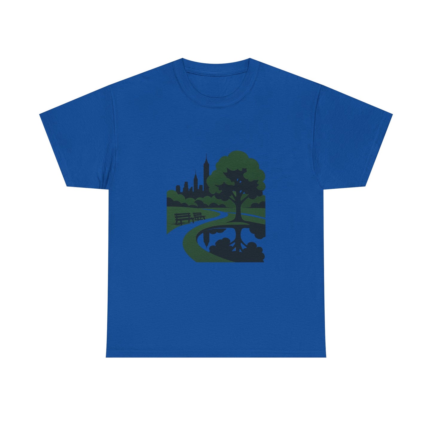 Nature-Inspired Unisex Heavy Cotton Tee - Eco-Friendly Nature T-Shirt, Casual Wear, Gifts for Nature Lovers, Outdoor Adventure