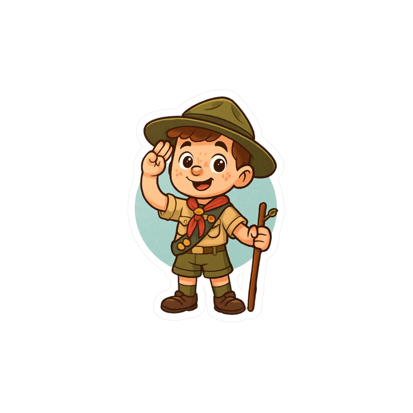 Boy Scout Kiss-Cut Vinyl Decals