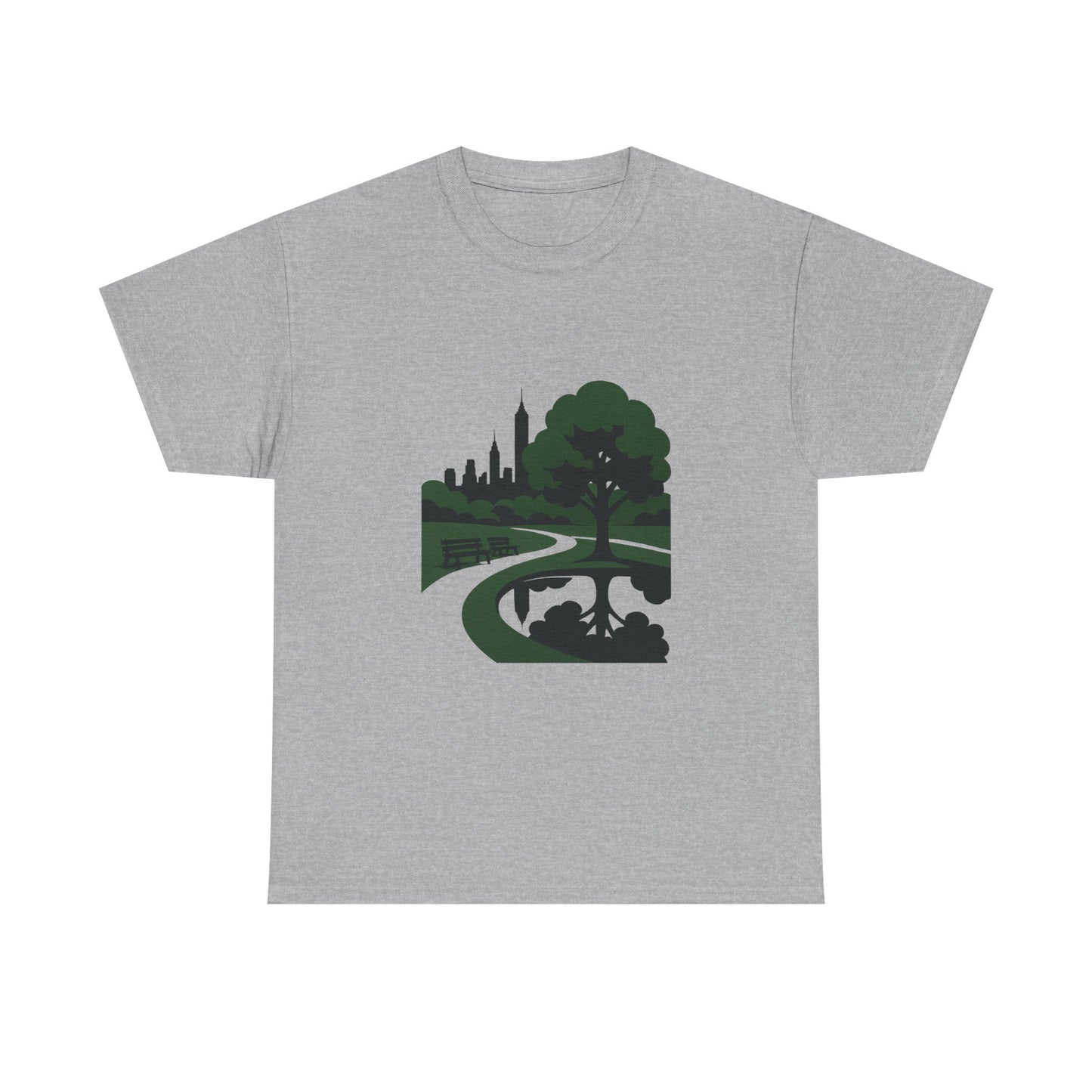 Nature-Inspired Unisex Heavy Cotton Tee - Eco-Friendly Nature T-Shirt, Casual Wear, Gifts for Nature Lovers, Outdoor Adventure