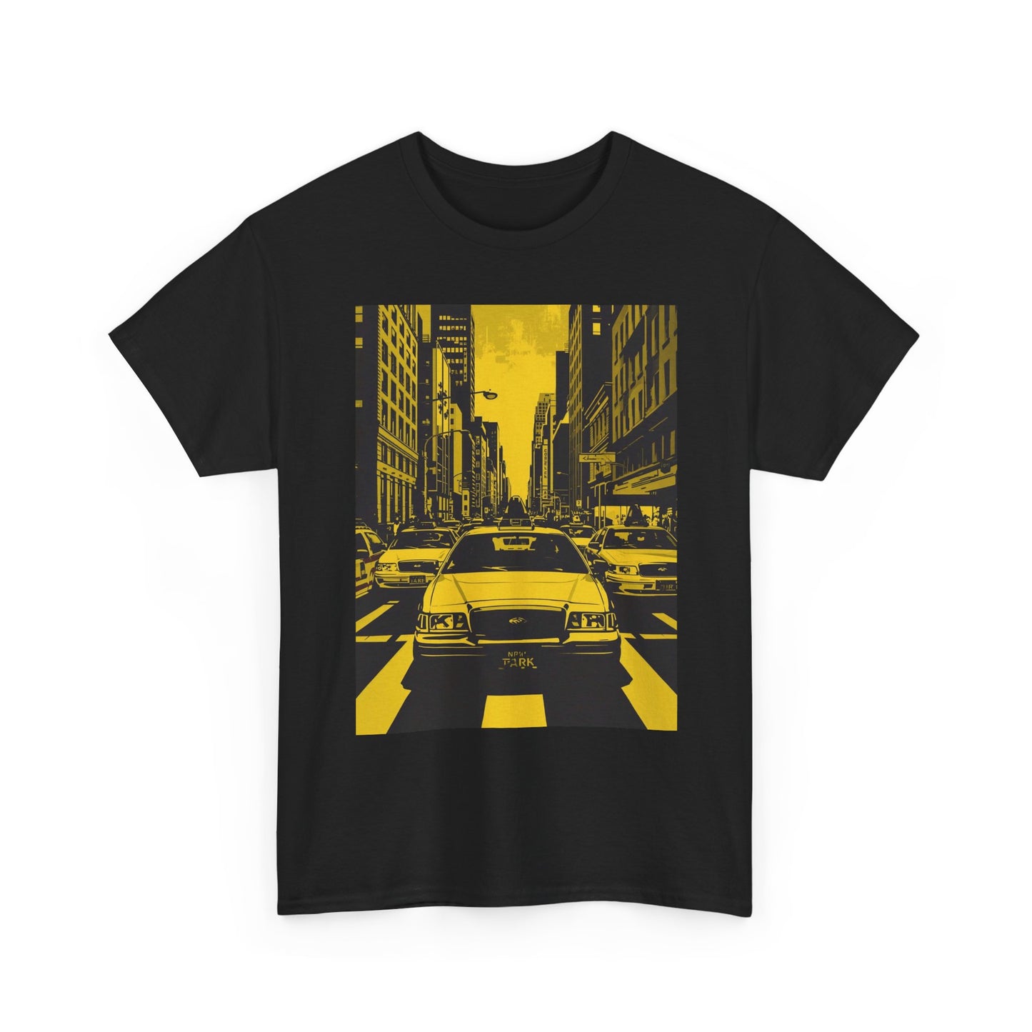 Urban Street Scene Cotton Tee, Graphic T-Shirt for City Lovers, Unisex Fashion Tee, Streetwear Style, Cool Gift Idea