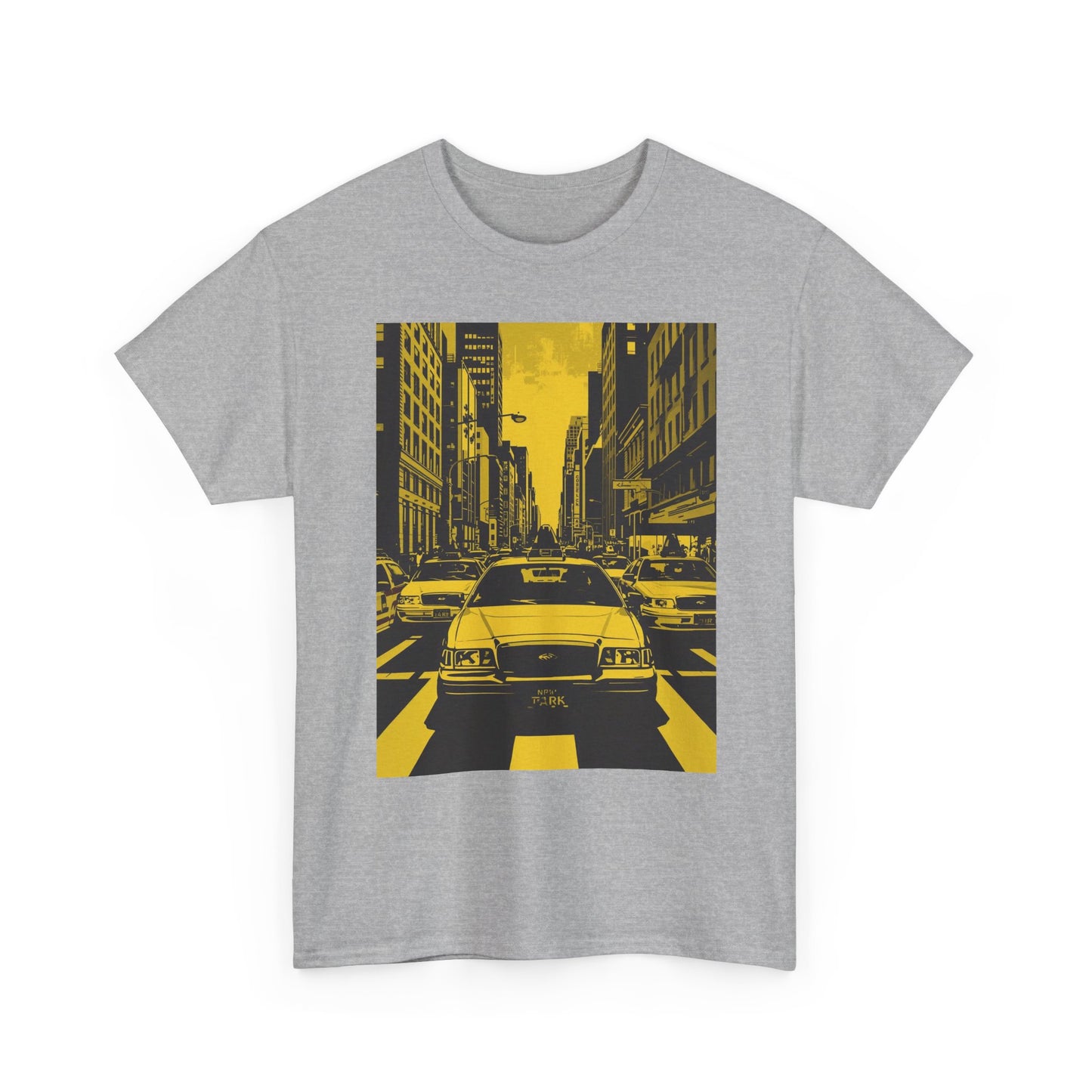 Urban Street Scene Cotton Tee, Graphic T-Shirt for City Lovers, Unisex Fashion Tee, Streetwear Style, Cool Gift Idea
