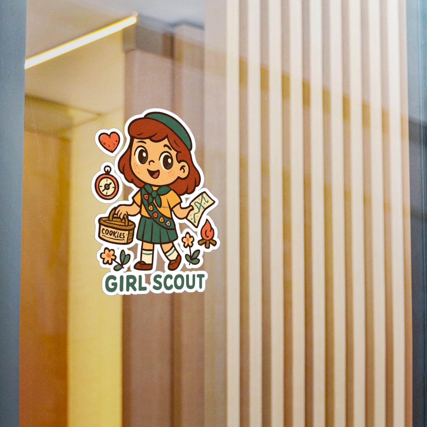 Girl Scout Kiss-Cut Vinyl Decals