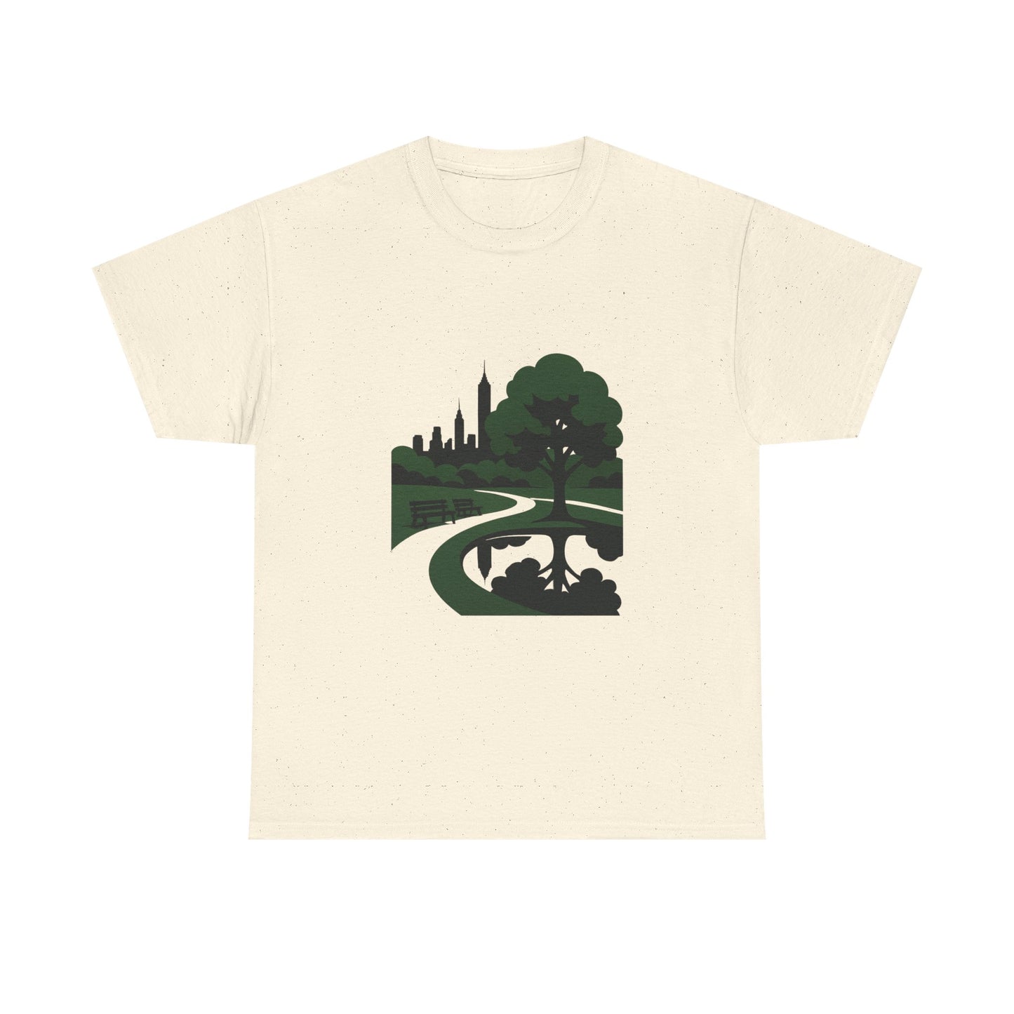 Nature-Inspired Unisex Heavy Cotton Tee - Eco-Friendly Nature T-Shirt, Casual Wear, Gifts for Nature Lovers, Outdoor Adventure
