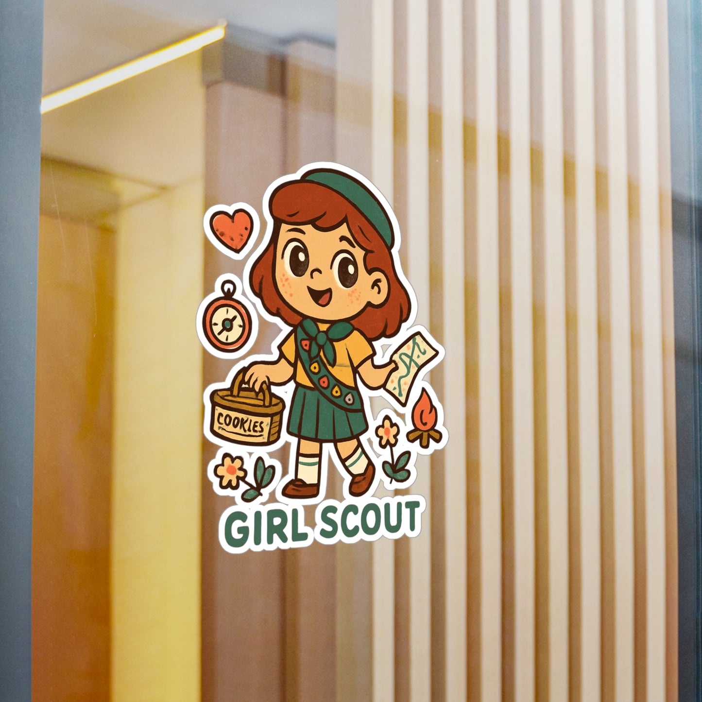 Girl Scout Kiss-Cut Vinyl Decals