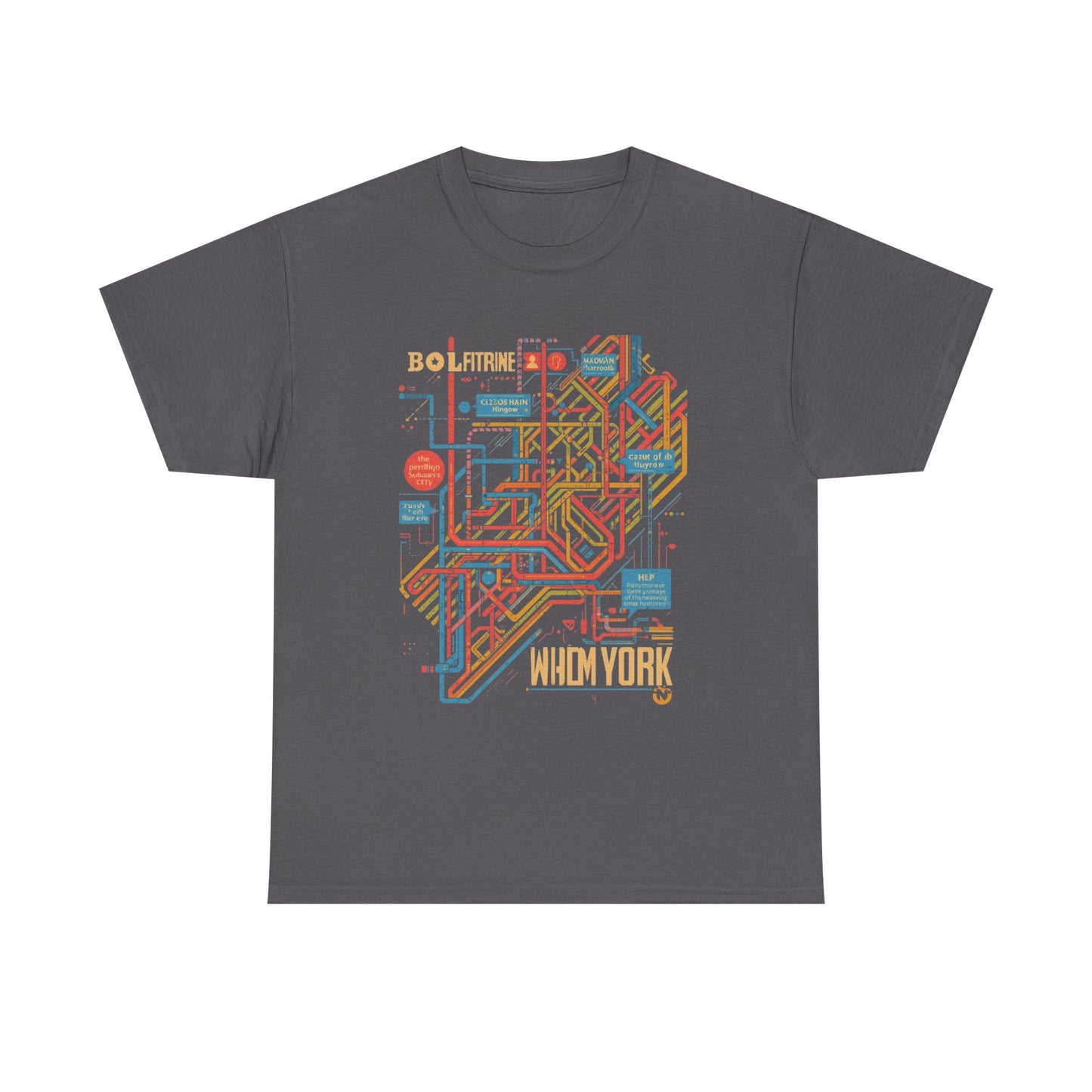 Bold New York Graphic Tee, Urban Streetwear Shirt, Cool Casual Wear, Perfect for Music Festivals, Travel, and Everyday Style