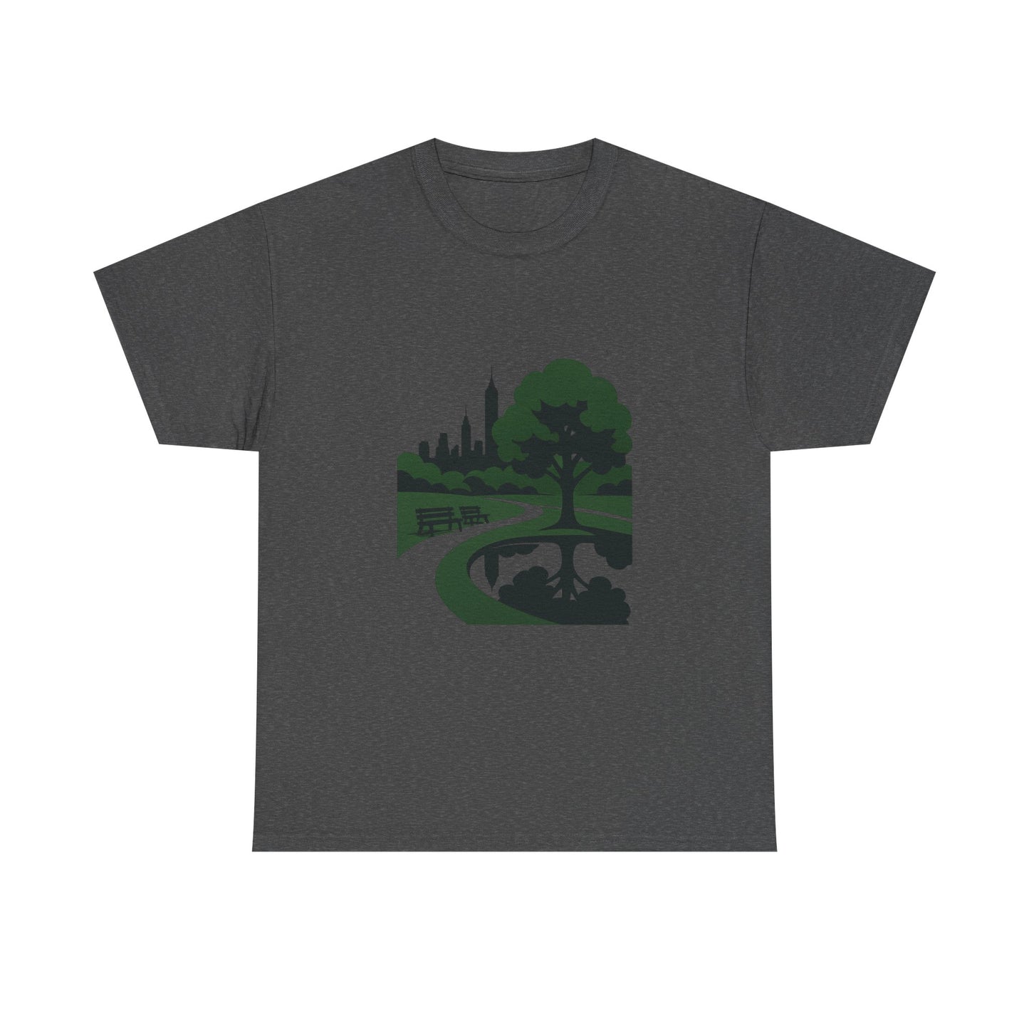 Nature-Inspired Unisex Heavy Cotton Tee - Eco-Friendly Nature T-Shirt, Casual Wear, Gifts for Nature Lovers, Outdoor Adventure