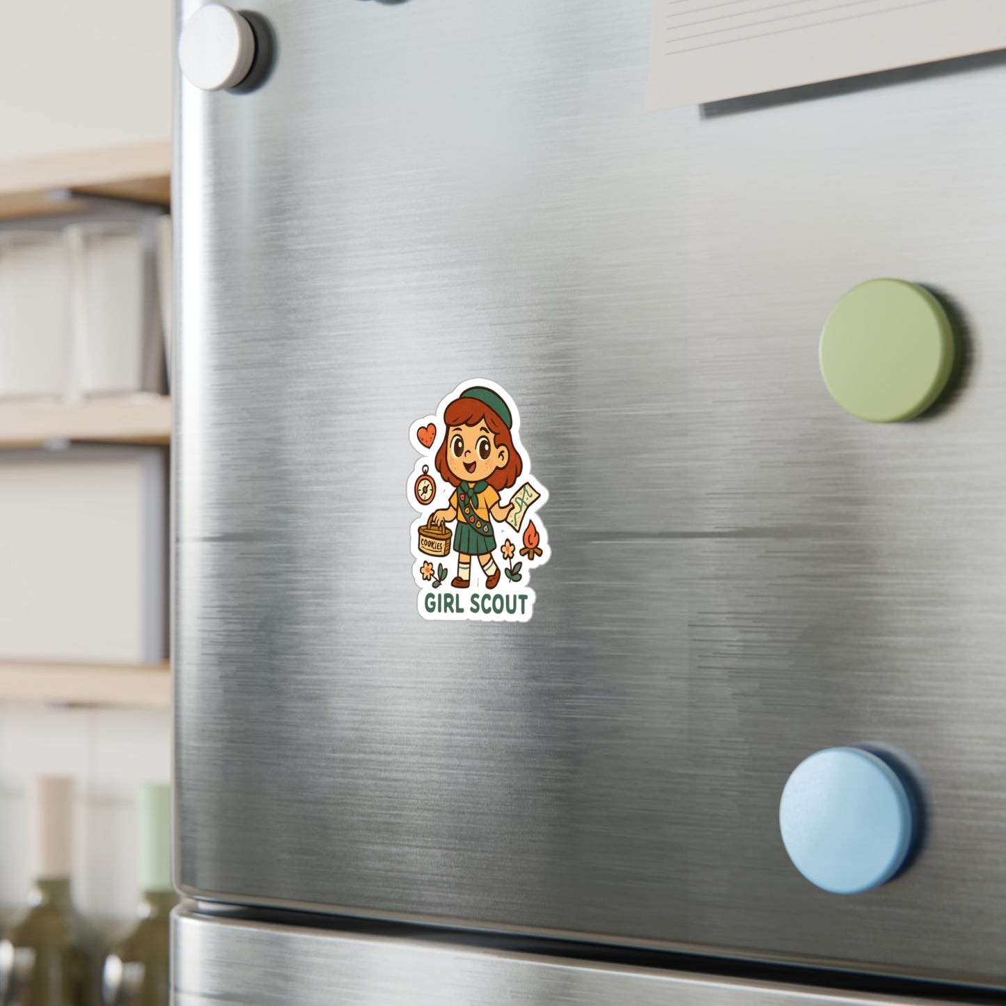 Girl Scout Kiss-Cut Vinyl Decals
