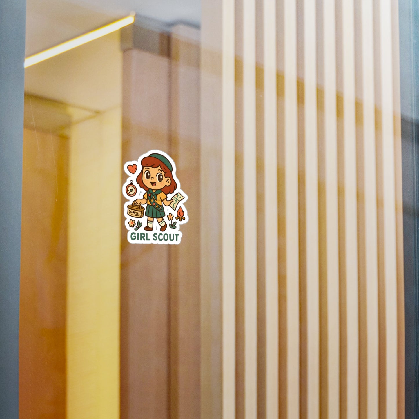 Girl Scout Kiss-Cut Vinyl Decals