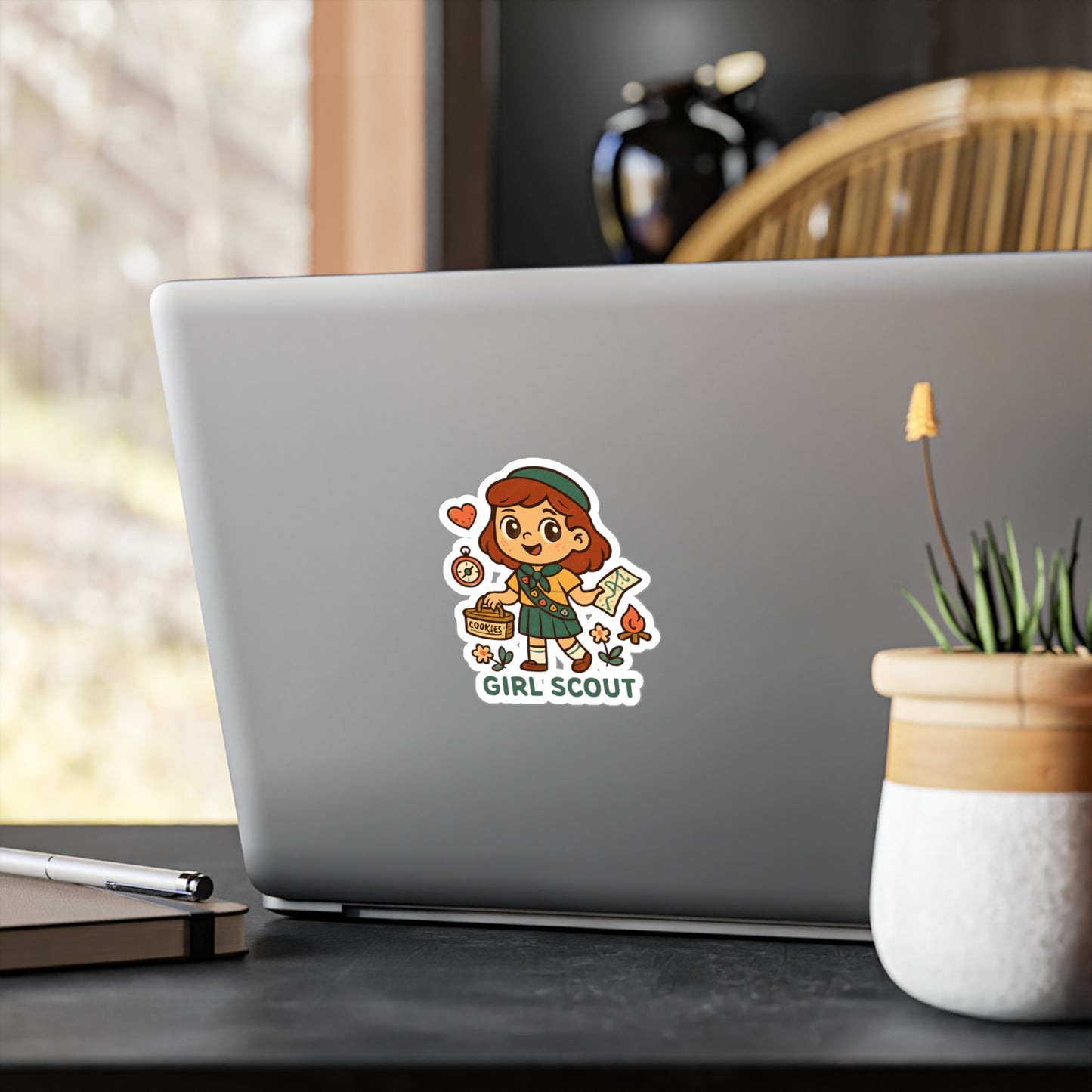 Girl Scout Kiss-Cut Vinyl Decals