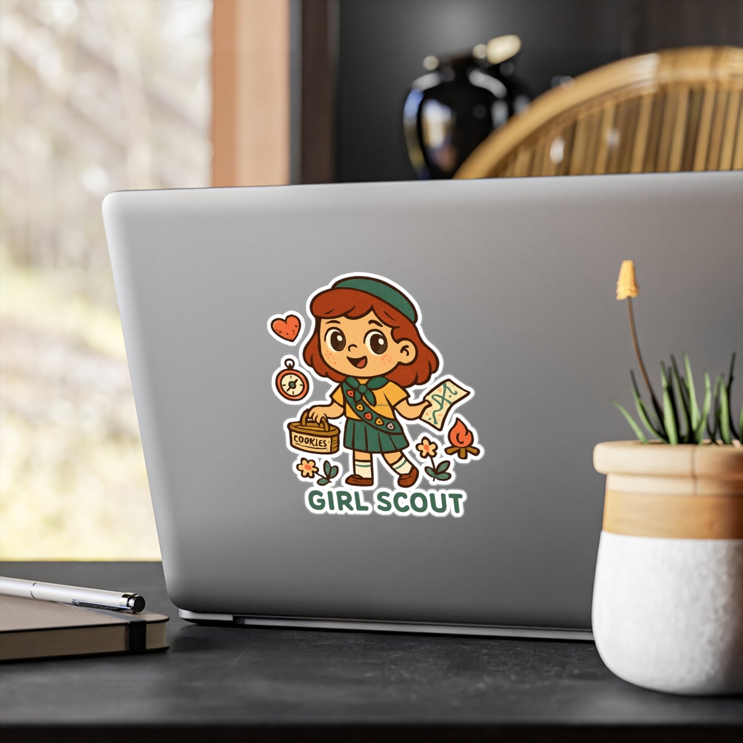 Girl Scout Kiss-Cut Vinyl Decals