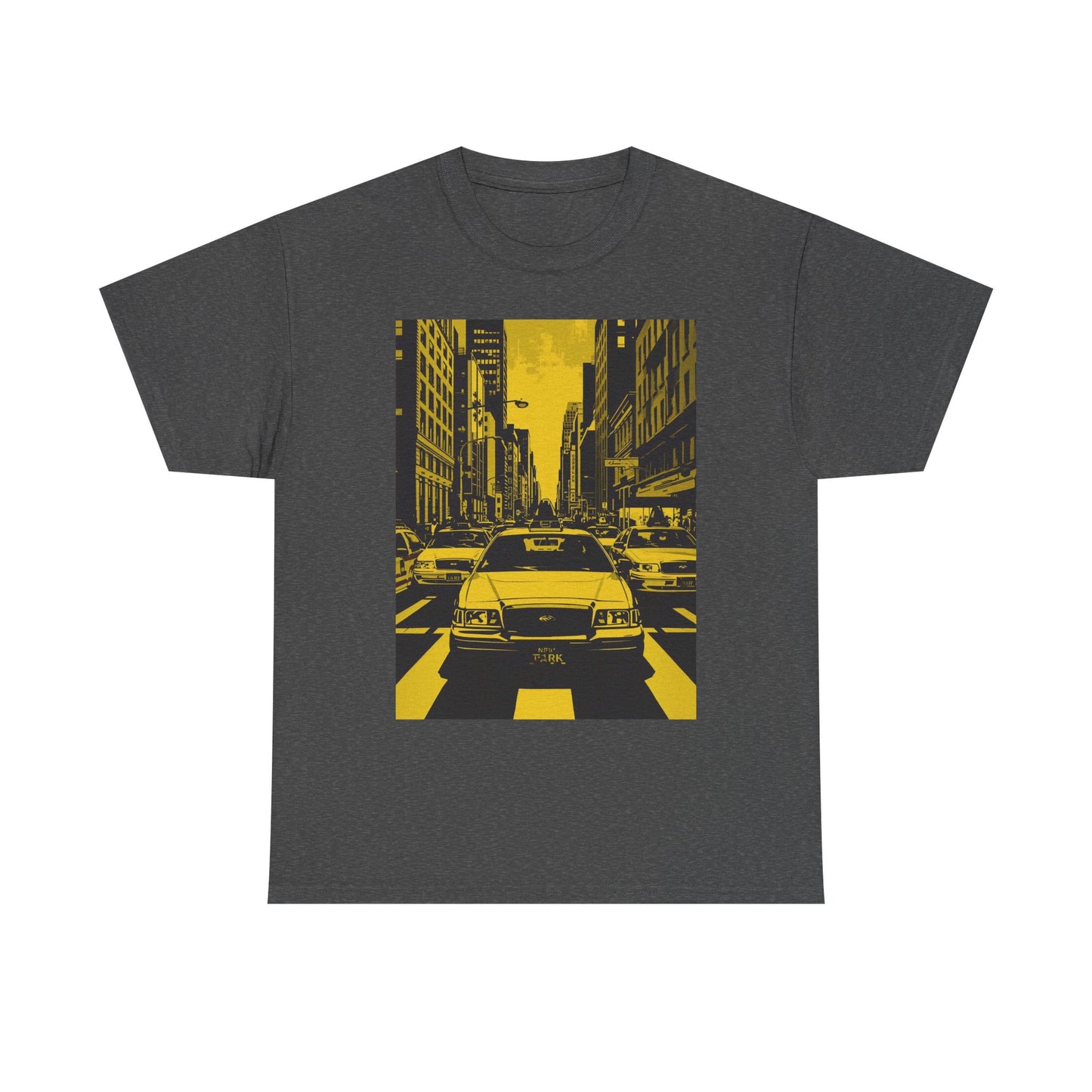 Urban Street Scene Cotton Tee, Graphic T-Shirt for City Lovers, Unisex Fashion Tee, Streetwear Style, Cool Gift Idea