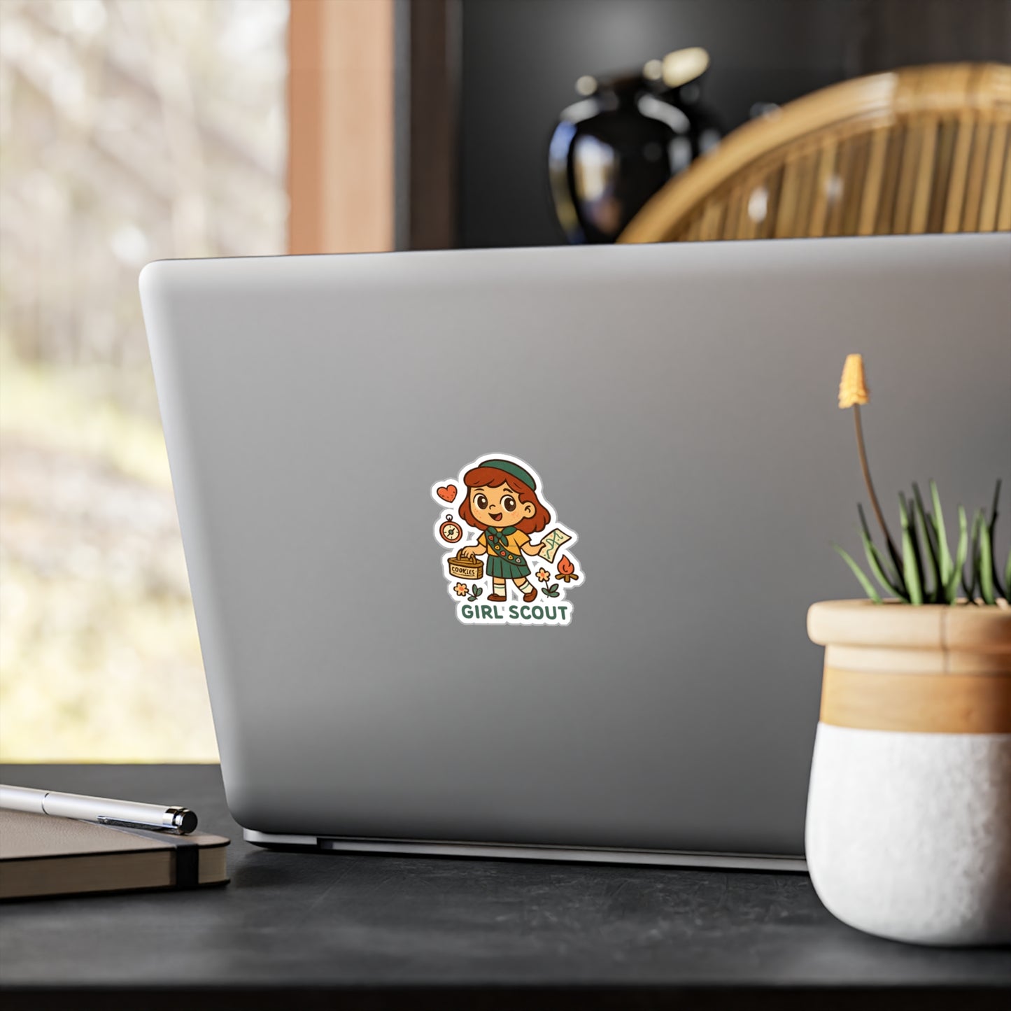 Girl Scout Kiss-Cut Vinyl Decals