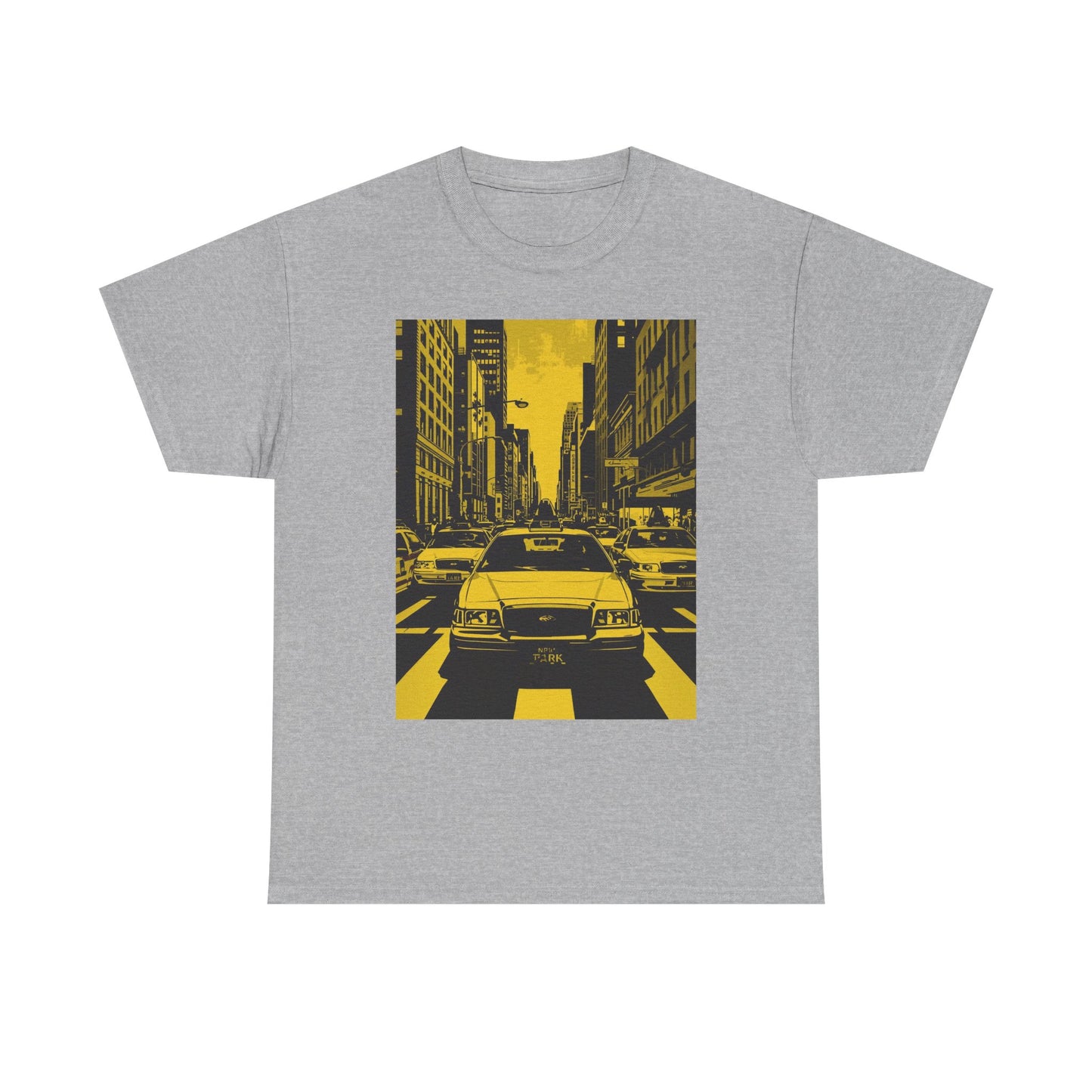 Urban Street Scene Cotton Tee, Graphic T-Shirt for City Lovers, Unisex Fashion Tee, Streetwear Style, Cool Gift Idea