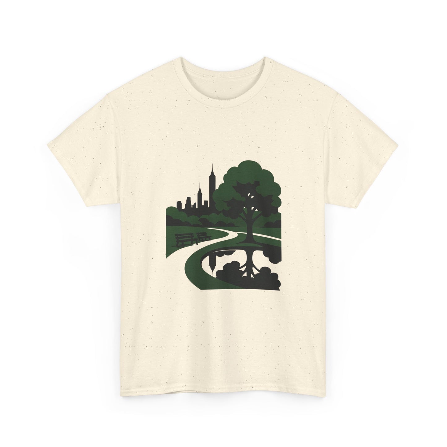 Nature-Inspired Unisex Heavy Cotton Tee - Eco-Friendly Nature T-Shirt, Casual Wear, Gifts for Nature Lovers, Outdoor Adventure