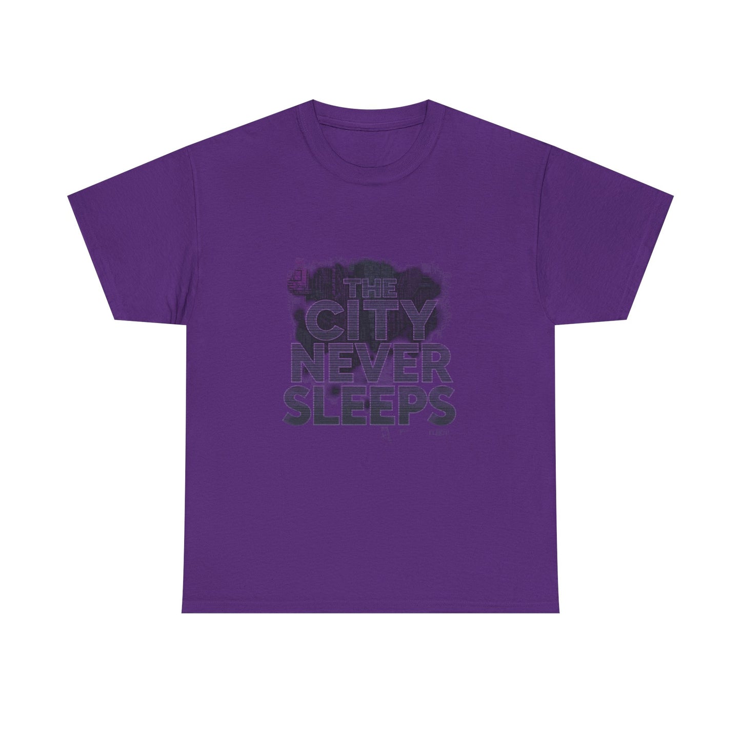 Urban Vibe Unisex Cotton Tee - The City Never Sleeps, Streetwear, Gift for City Lovers, Casual Wear, Everyday Fashion