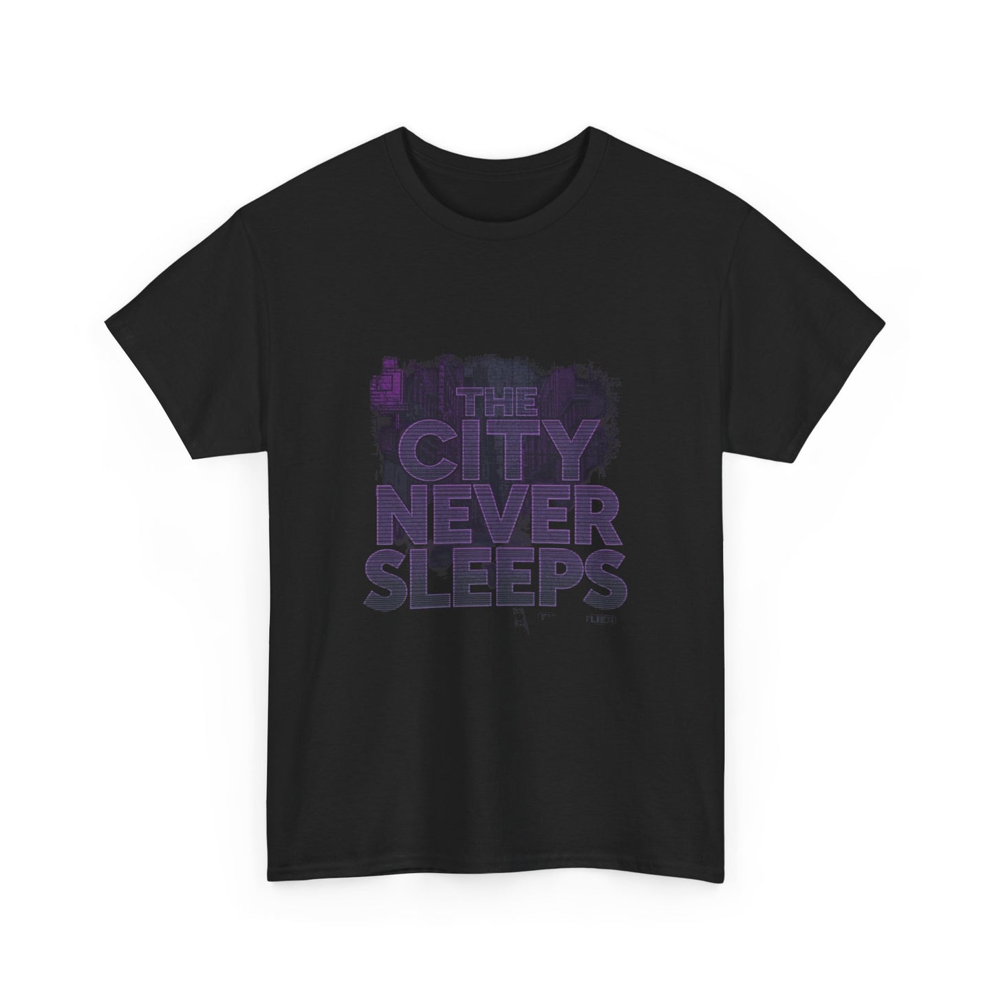 Urban Vibe Unisex Cotton Tee - The City Never Sleeps, Streetwear, Gift for City Lovers, Casual Wear, Everyday Fashion