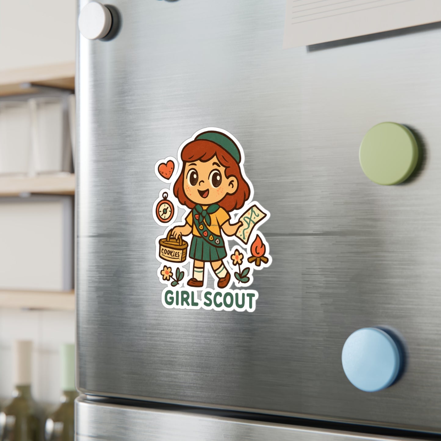 Girl Scout Kiss-Cut Vinyl Decals