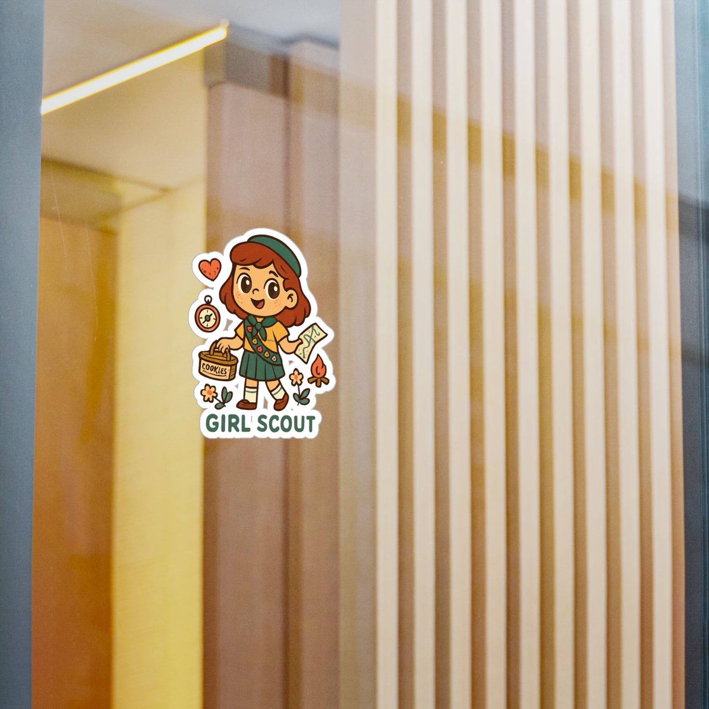 Girl Scout Kiss-Cut Vinyl Decals