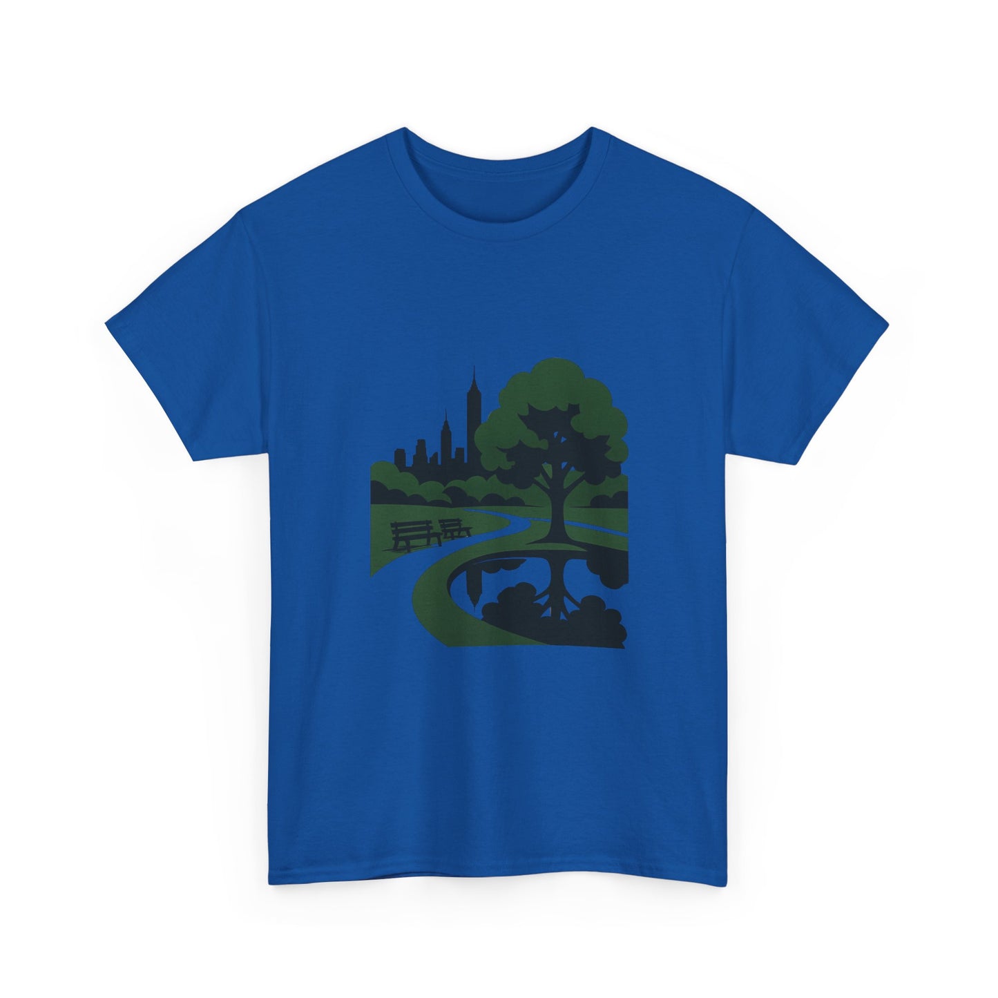 Nature-Inspired Unisex Heavy Cotton Tee - Eco-Friendly Nature T-Shirt, Casual Wear, Gifts for Nature Lovers, Outdoor Adventure