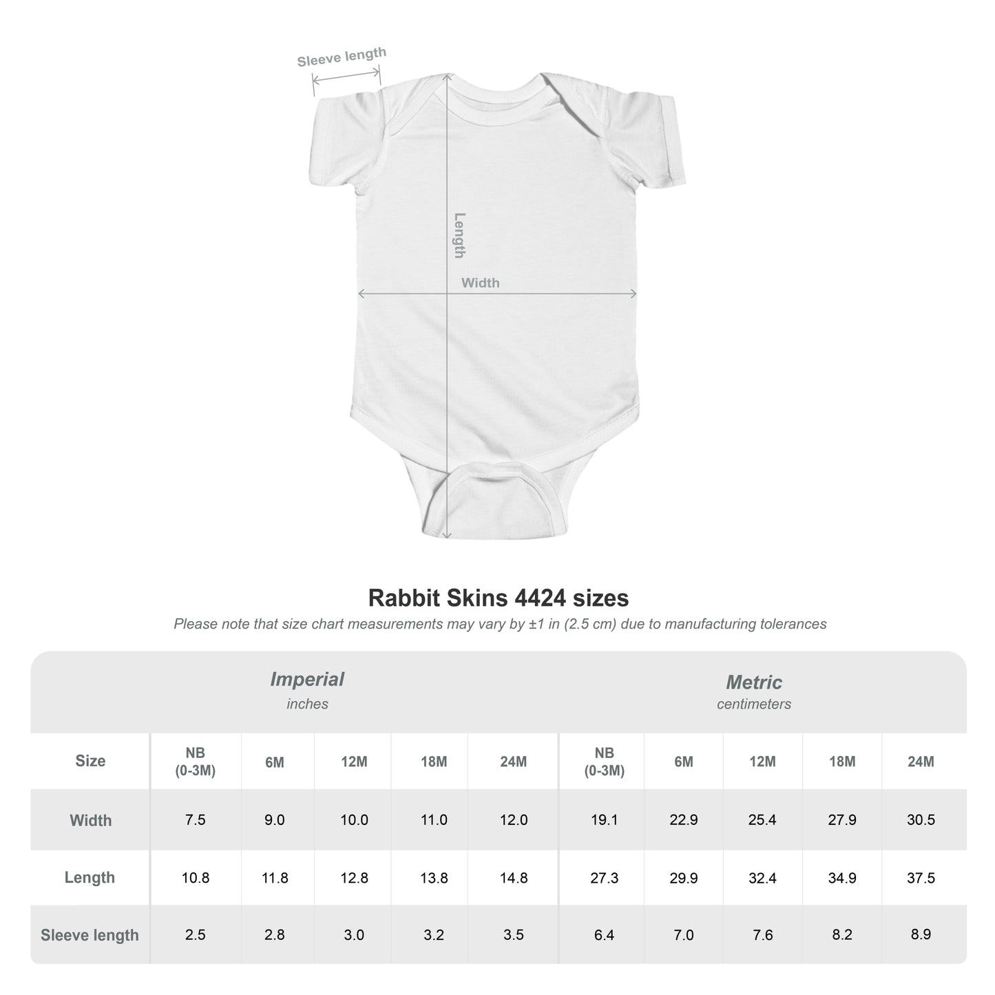 Pupkin - Infant Fine Jersey Bodysuit