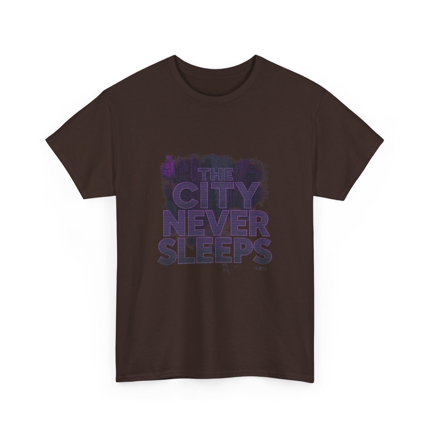 Urban Vibe Unisex Cotton Tee - The City Never Sleeps, Streetwear, Gift for City Lovers, Casual Wear, Everyday Fashion