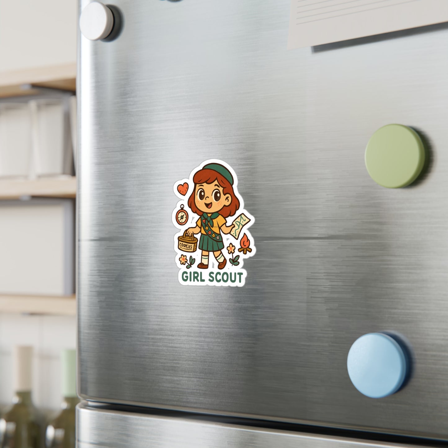 Girl Scout Kiss-Cut Vinyl Decals