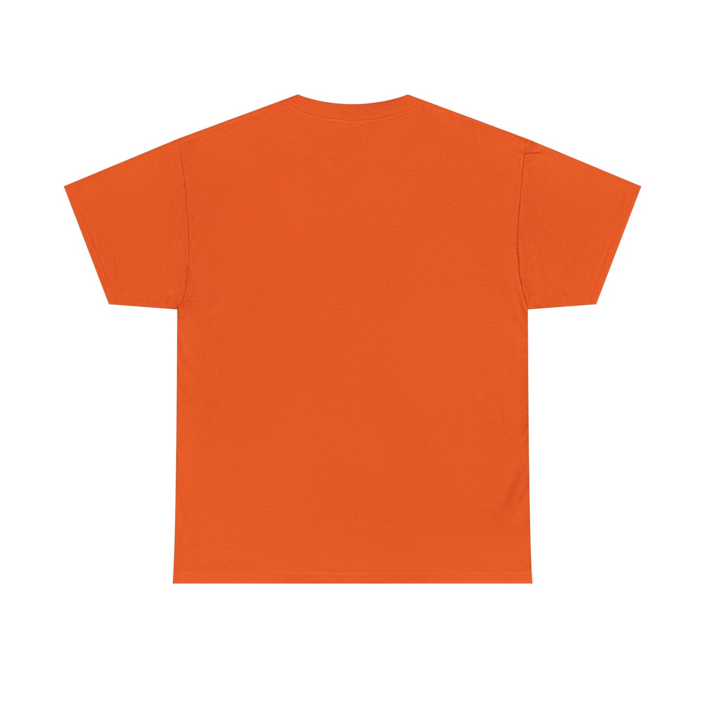 Spooky Halloween Cat Tee, Unisex Heavy Cotton Tee for Fall, Halloween Party Shirt, Pumpkin Graphic Tee, Casual Autumn Wear