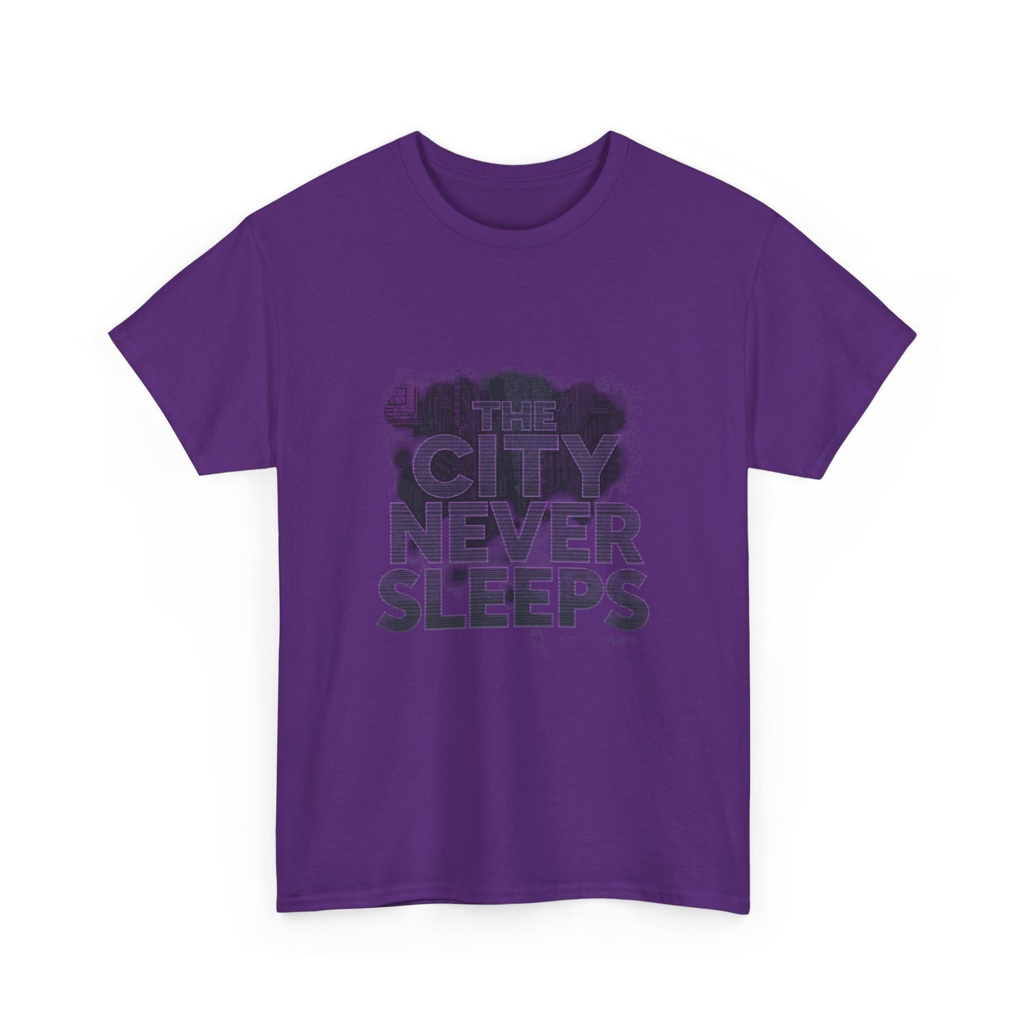 Urban Vibe Unisex Cotton Tee - The City Never Sleeps, Streetwear, Gift for City Lovers, Casual Wear, Everyday Fashion