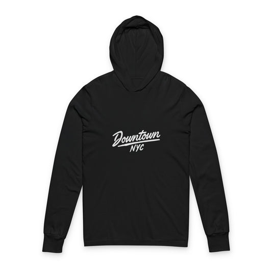 Unisex Hooded Long Sleeve Tee