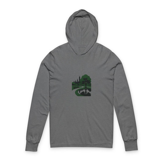 Unisex Hooded Long Sleeve Tee