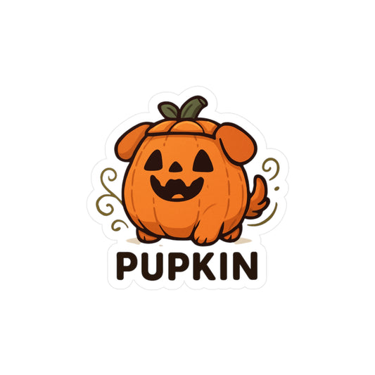 Pupkin Halloween Kiss-Cut Vinyl Decals