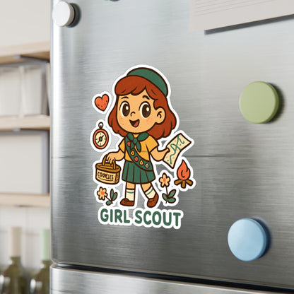 Girl Scout Kiss-Cut Vinyl Decals
