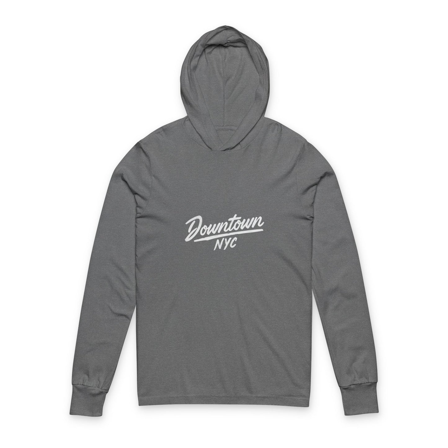 Unisex Hooded Long Sleeve Tee