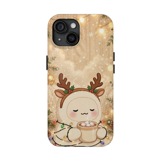 Pip Cocoa Lights | Cute Christmas Tough Phone Case